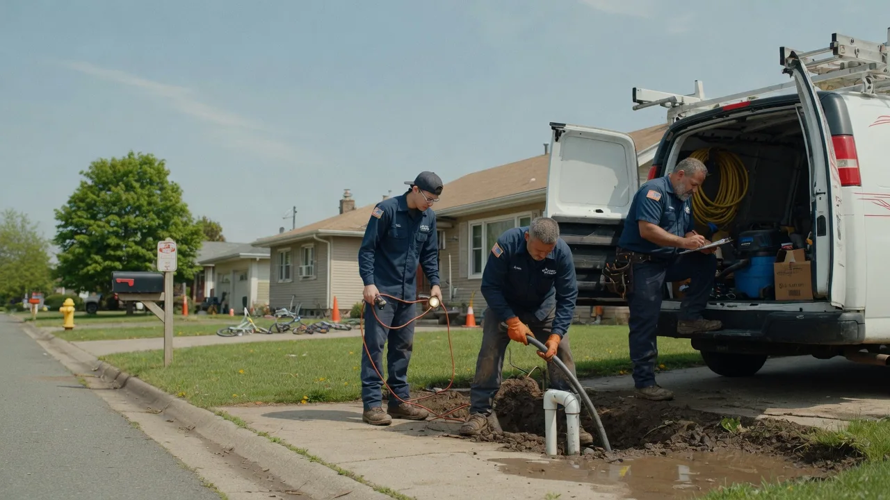 Slab Leak Detection in New Franken, WI near me